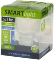 LED LAMP 8.5W GU5.3 621LM 3000K SMARTLIGHT