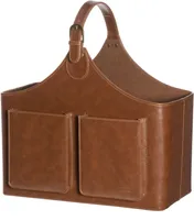 AJALEHEHOIDJA FANNIK 38,5X19X34,3CM PRUUN KUNSTNAHK