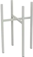 LILLEALUS MICA DECORATIONS ASCOT 20,5X20,5X35CM VALGE