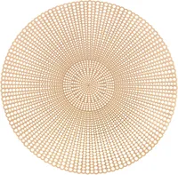 LAUAKATE Ø43CM PVC TÄPILINE KULD