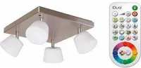 KOHTVALGUSTI EMERALD JEDI 4X6W LED 1380LM 2200-6500K RGB PULT IDU