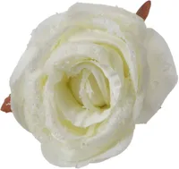 KUNSTLILL HOUSE OF SEASONS ROOS KLAMBRIGA Ø12CM VALGE