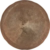 TALDRIK MICA DECORATIONS MACE Ø32,5X2CM PRUUN