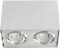 KOHTVALGUSTI GORD 2X25W IP20 ALUMIINIUM