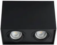 KOHTVALGUSTI GORD 2X25W IP20 MUST