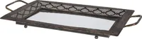 SANGADEGA KANDIK 62X33,5CM METALL ANTIIK TUME KULD