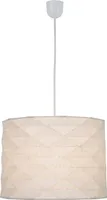 LAELAMP CREYA 60W E27 Ø30CM VALGE TEKSTIIL