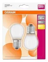 LED LAMP OSRAM LED RETROFIT CLASSIC 4W E27 P40 470LM 2700K MATT 2TK PAKIS