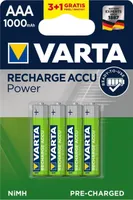 AKUPATAREI VARTA RECHARGE ACCU POWER AAA 4TK PAKIS