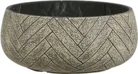ÜMBRISPOTT MICA DECORATIONS RIVIERA Ø37X16CM BEEŽ