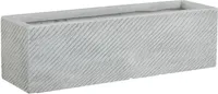ÜMBRISPOTT MICA DECORATIONS LINEA 76X28X28CM VALGE