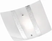 PLAFOON TRIO NIKOSIA E27 40W VALGE/HÕBE