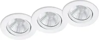 RIPPLAEVALGUSTI TRIO PAMIR 3X5,5W 345LM 3000K MATT VALGE 3TK PAKIS
