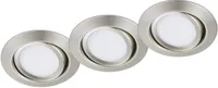 RIPPLAEVALGUSTI TRIO RILA 3X5W 370LM 3000K MATT NIKKEL 3TK PAKIS