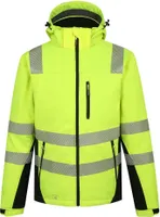 TALVE SOFTSHELL PESSO HI-VIS, CALGARY, KOLLANE 2XL