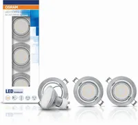 KOHTVALGUSTI KOMPLEKT OSRAM 3X3W LED 3X240LM 2700K 