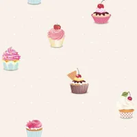 TAPEET JACK´N´ROSE CUPCAKE LL-02-02-2 BEEZ