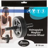 TREENINGRULL KÕHULIHASTELE ATOM 18CM PP/PVC MUST