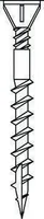 PUIDUKRUVI LINDIS SENCO HOBAU 35X4,2MM, D25, ZN, 1000TK PAKIS