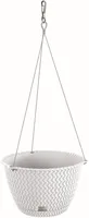 AMPELPOTT PROSPERPLAST SPLOFY ROUND WS PLASTIK Ø27CM VALGE