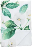 PLEED 4LIVING APPLE FLOWER 140X160CM POLÜESTER VALGE/ROHELINE