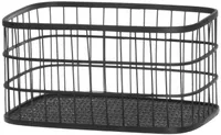 SISUSTUSKORV 4LIVING 35X22X18CM BAMBUS MUST