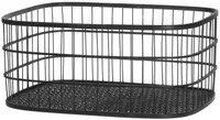 SISUSTUSKORV 4LIVING 44X30X20CM BAMBUS MUST