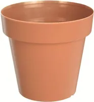 LILLEPOTT PROSPERPLAST LOFLY BASIC Ø15,8X14,4CM PLASTIK PRUUN