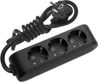 PIKENDUSJUHE PANASONIC 1,5M 3 PESA 3G1,5MM² 16A MUST