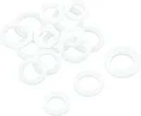 SEIBI KOMPLEKT SUKI Ø9X15-13X19MM PLASTIK VALGE 18TK PAKIS