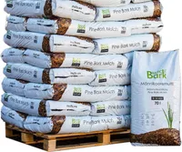 MÄNNIKOOREMULTŠ BALTIC BARK 0-15MM 70L, ALUSEL 36 KOTTI