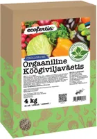 ORGAANILINE VÄETIS KÖÖGIVILJADELE ECOFERTIS 4KG