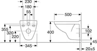 WC-SEINAPOTT GUSTAVSBERG NAUTIC 5530 PRILL-LAUD