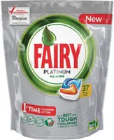 NÕUDEPESUVAHEND FAIRY KAPSLID PLATINUM ORANGE 37TK