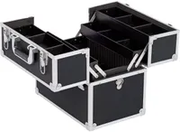 TÖÖRIISTAKOHVER KREATOR ALUMIINIUMIST 360X230X300MM MUST