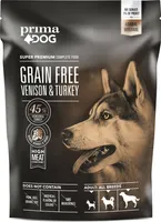 KOERATOIT PRIMADOG GRAINFREE HIRVELIHA-KALKUN TÄISTOIT 1,5KG