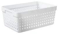 HOIUKORV PLAST TEAM SEOUL ORGANIZSER XL 23,8X15,8X10CM VALGE
