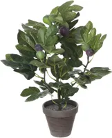 KUNSTLILL MICA DECORATIONS VIIGIPUU 50CM POTIS Ø13,5CM ROHELINE/HALL