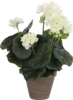KUNSTLILL MICA DECORATIONS KUREREHA Ø20X34CM POTIS Ø11,5 CREAM/HALL