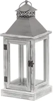 LATERN 4LIVING TUISKU 17X17X42,5CM VALGE/HALL