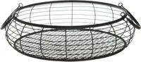 SISUSTUSKORV 4LIVING 19X19X37,5CM METALL MUST