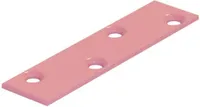 PLAAT ARRAS 80X20X2MM FERS. ROOSA