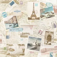 TAPEET DUTCH WALLCOVERINGS BEHANG SUMMER VACATION E788-07