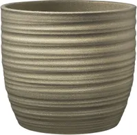 ÜMBRISPOTT SOENDGEN KERAMIK Ø14X13CM KULDNE