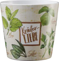 ÜMBRISPOTT SOENDGEN KERAMIK HERBAL LOVE Ø14X13CM