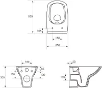 WC-RAAM SEINAPOTIGA CERSANIT S701-209 ROYAL