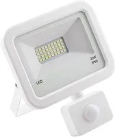 LED PROŽEKTOR TESATEK 20W 1600LM 4000K LIIKUMISANDURIGA VALGE