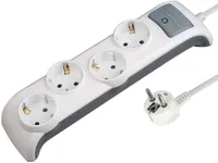 PIKENDUSJUHE ELECTRALINE 2M 4PESA 3G1,5MM² LK LÜLITI VALGE BRIDGE