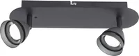 KOHTVALGUSTI WIZ GEMINI 2X3W LED 300LM MUST