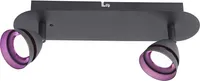 KOHTVALGUSTI WIZ GEMINI 2X3W LED 300LM MUST